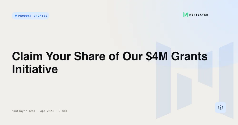 Claim Your Share of Our $4M Grants Initiative