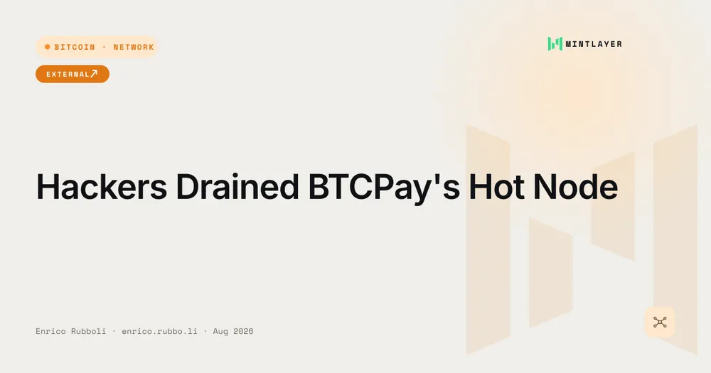 Hackers Drained BTCPay's Hot Node